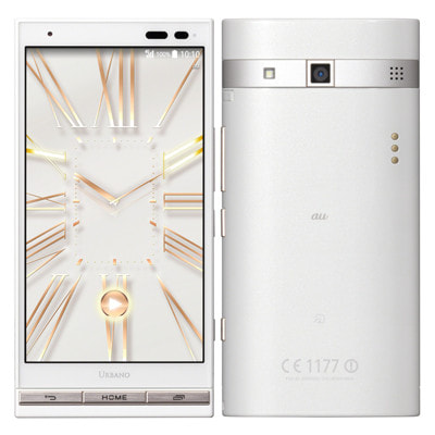 au URBANO V01 (KYV31) PLATINUM WHITE|中古スマートフォン格安販売の 