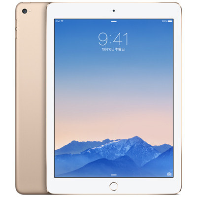 PC/タブレット タブレット 第2世代】docomo iPad Air2 Wi-Fi+Cellular 64GB ゴールド MH172J/A 