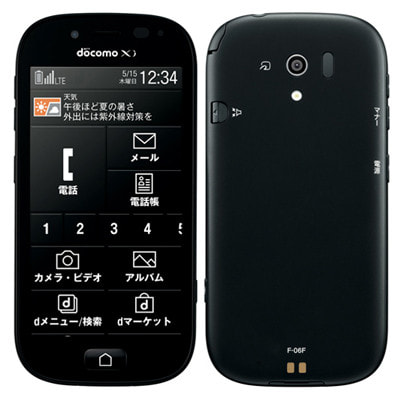イオシス|らくらくスマートフォン3 F-06F ブラック