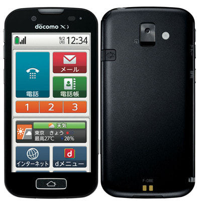 イオシス|らくらくスマートフォン 2 F-08E ブラック