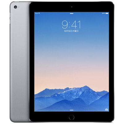 Apple iPad air2 64GB スペースグレー Wifiモデル-