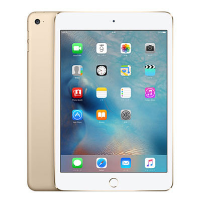 第4世代】iPad mini4 Wi-Fi+Cellular 16GB ゴールド MK712J/A A1550