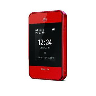 UQWiMAX版】 Wi-Fi WALKER WiMAX2+ HWD15 [HWD15SRU] レッド|中古