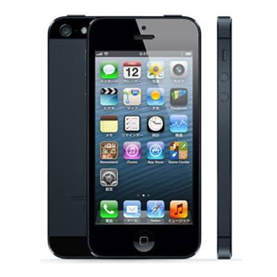 au iPhone5 LTE 64GB-CDMA ND209J/A ブラック|中古スマートフォン格安販売の【イオシス】