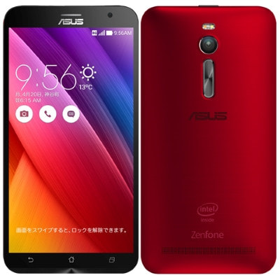 イオシス|ASUS ZenFone2 (ZE551ML) 64GB Red【RAM4GB 国内版 SIMフリー】
