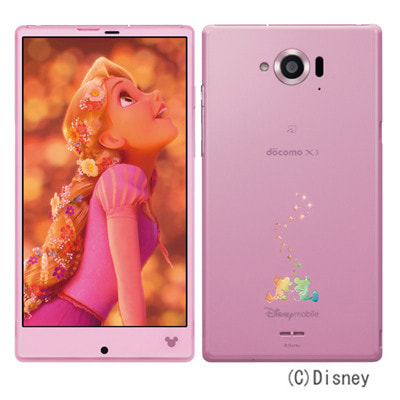Disney Mobile on docomo SH-02G Light Pink|中古スマートフォン格安