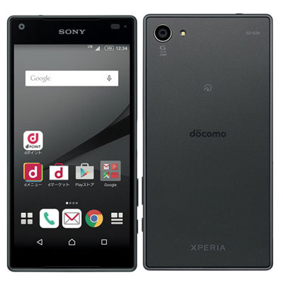 Docomo Xperia Z5 Compact So 02h Graphite Black 中古スマートフォン格安販売の イオシス