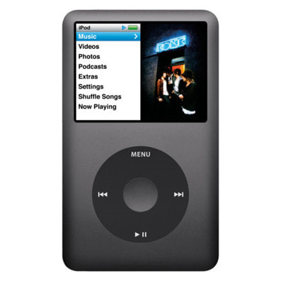第6世代】iPod classic 120GB MB565J/A ブラック|中古オーディオ格安 ...