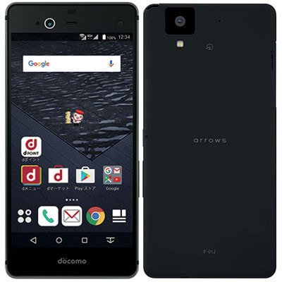 docomo arrows NX F-01J Black|中古スマートフォン格安販売の【イオシス】