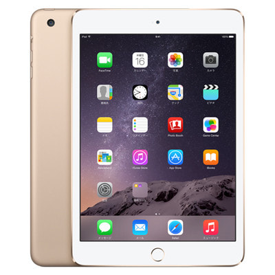 【第3世代】SoftBank iPad mini3 Wi-Fi+Cellular 16GB ゴールド MGYR2J/A A1600