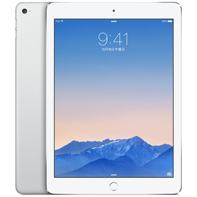 iPad Air2 Wi-Fi Cellular 16GB Silver auiPadPro - タブレット