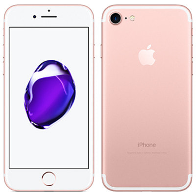 iphone7 128GB au Rose Goldスマートフォン/携帯電話 - スマートフォン本体