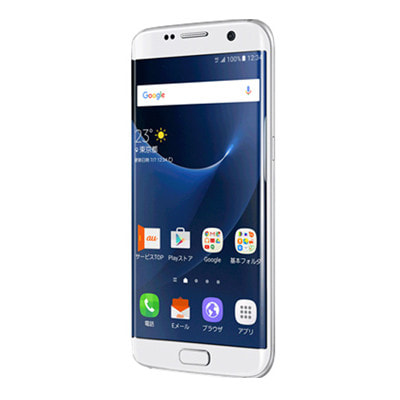 イオシス|au GALAXY S7 edge SCV33 White Pearl