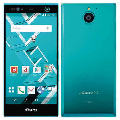 イオシス|docomo ARROWS NX F-04G Iris Green