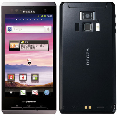 イオシス|【本体未使用品】docomo with series REGZA Phone T-01D ブラック