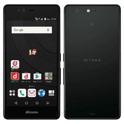 Simロック解除済 Docomo Arrows Be F 05j Black 中古スマートフォン格安販売の イオシス