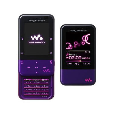 WIN W65S [Walkman Phone Xmini] パープル×ピンク|中古ガラケー格安