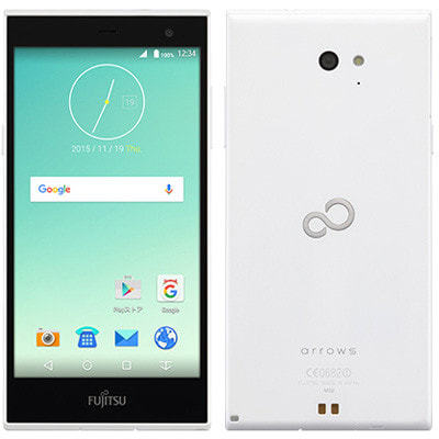イオシス|【mineo版】FUJITSU ARROWS M02 【White】
