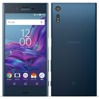 イオシス|【SIMロック解除済】au Xperia XZ SOV34 Forest Blue