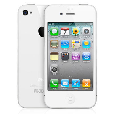 SoftBank iPhone4 16GB A1332 (MC604J/A) ホワイト|中古スマートフォン