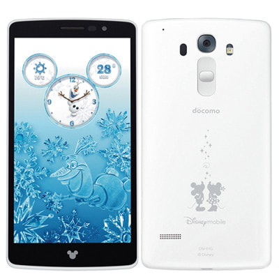 Simロック解除済 Disney Mobile On Docomo Dm 01g Pure White 中古スマートフォン格安販売の イオシス