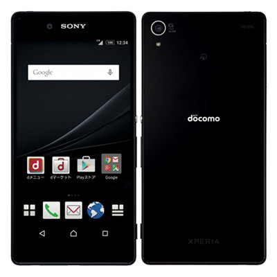 Simロック解除済 Docomo Xperia Z4 So 03g Black 中古スマートフォン格安販売の イオシス