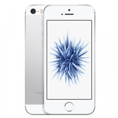 【SIMロック解除済】au iPhoneSE 16GB　A1723 (MLLP2J/A) シルバー画像