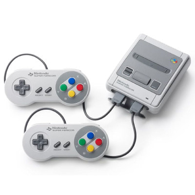 中古美品 任天堂 ニンテンドークラシックミニスーパーファミコン CLV-S-SHVF(JPN) USBアダプター付き ニンテンドークラシックミニ スーパーファミコン CLV-S-SHVF|中古家電