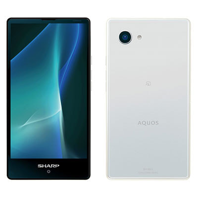 美品 SHARP AQUOS mini SH-M03 ホワイト スマホ白ロム