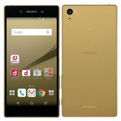 【SIMロック解除済】docomo Xperia Z5 SO-01H Gold