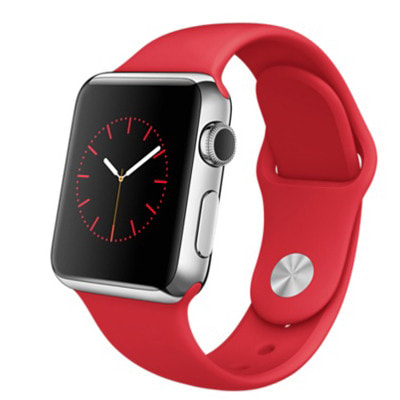 Apple Watch 38mm (MLLD2J/A) 【ステンレススチール/(PRODUCT)レッド 