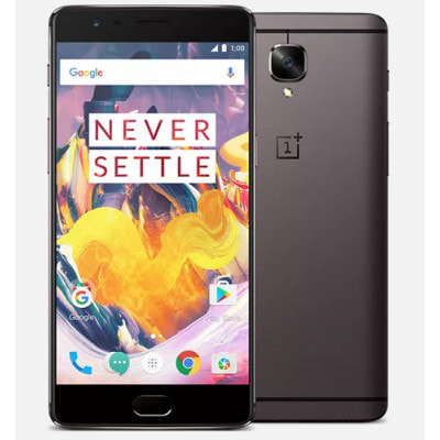 OnePlus 3T Dual-SIM A3010 128GB Gunmetal [中国版 SIMフリー]|中古