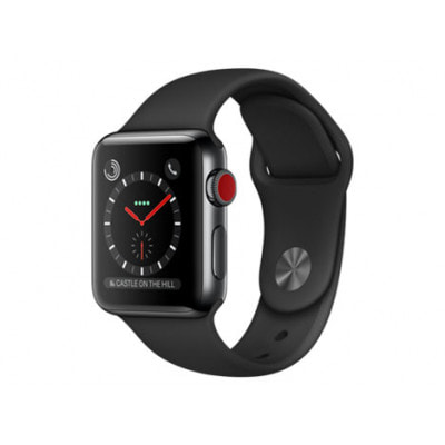 Apple Watch Series 3 GPSモデル 38mm MQLW2J/A [スペースブラック 