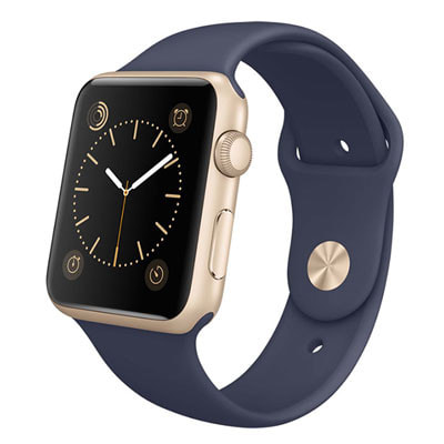 Apple Watch Sport 42mm (MLC72LZ/A) 【ゴールドアルミニウムケース