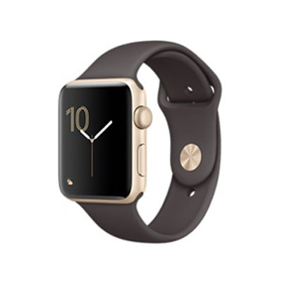 イオシス|Apple Watch Series2 42mm MNT72J/A(ゴールドアルミニウム/ココアスポーツバンド)