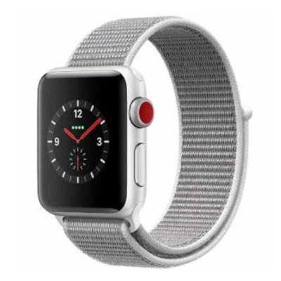 イオシス|Apple Watch Series3 GPS+Cellularモデル 38mm MQKJ2J/A 【シルバーアルミニウム/シーシェルスポーツループ】