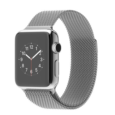 Apple Watch 38mm (MJ322J/A) 【ステンレススチール/ミラネーゼループ