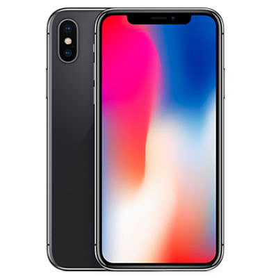 イオシス|iPhoneX A1902 64GB (MQAX2J/A)スペースグレイ 【国内版 SIMフリー】