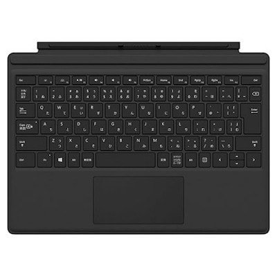 Surface Pro 2017 タイプカバー ブラック FMM-00019|中古スマホ周辺