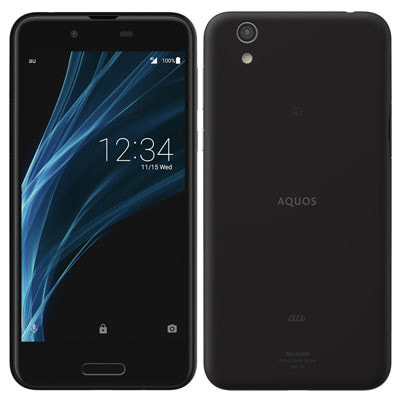 イオシス|【SIMロック解除済】UQmobile AQUOS sense SHV40 Velvet Black