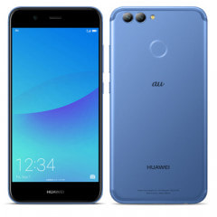 Huawei 【SIMロック解除済】au Huawei nova2 HWV31 Aurora Blue 