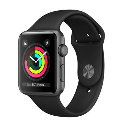 Apple Watch Series3 42mm GPSモデル MQL12J/A A1859【スペースグレイ