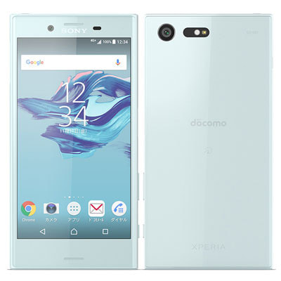 イオシス|【SIMロック解除済】docomo Xperia X Compact SO-02J Mist Blue