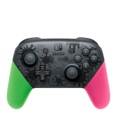 イオシス|任天堂 Nintendo Switch Proコントローラー スプラトゥーン2エディション HAC-A-FSSKB