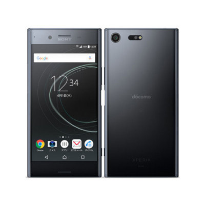 SIMロック解除済】docomo Xperia XZ Premium SO-04J Deepsea Black