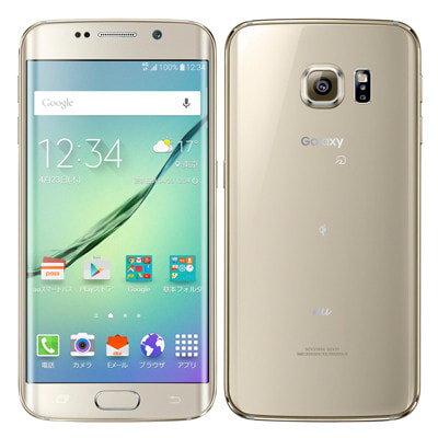 イオシス|【SIMロック解除済】au Galaxy S6 edge SCV31 32GB Gold Platinum