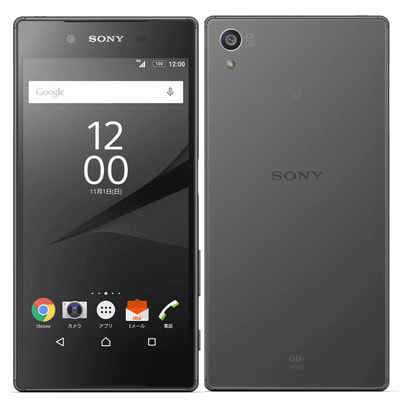 【SIMロック解除済】au Xperia Z5 SOV32 GraphiteBlack