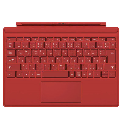 Surface Pro4 タイプカバー レッド QC7-00074|中古スマホ周辺機器格安