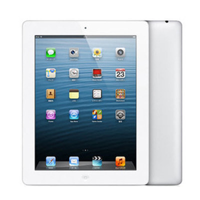 【第4世代】au iPad4 Wi-Fi+Cellular 64GB ホワイト MD527J/A A1460