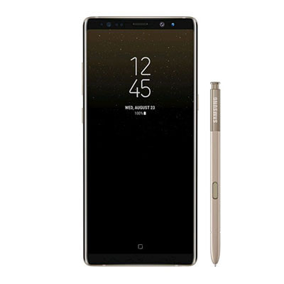海外版Galaxy Note 8 Black 256 GB SIMフリースマートフォン/携帯電話